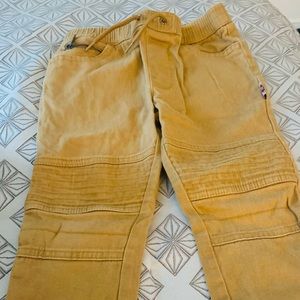 Boys Khaki colored Biker Pants